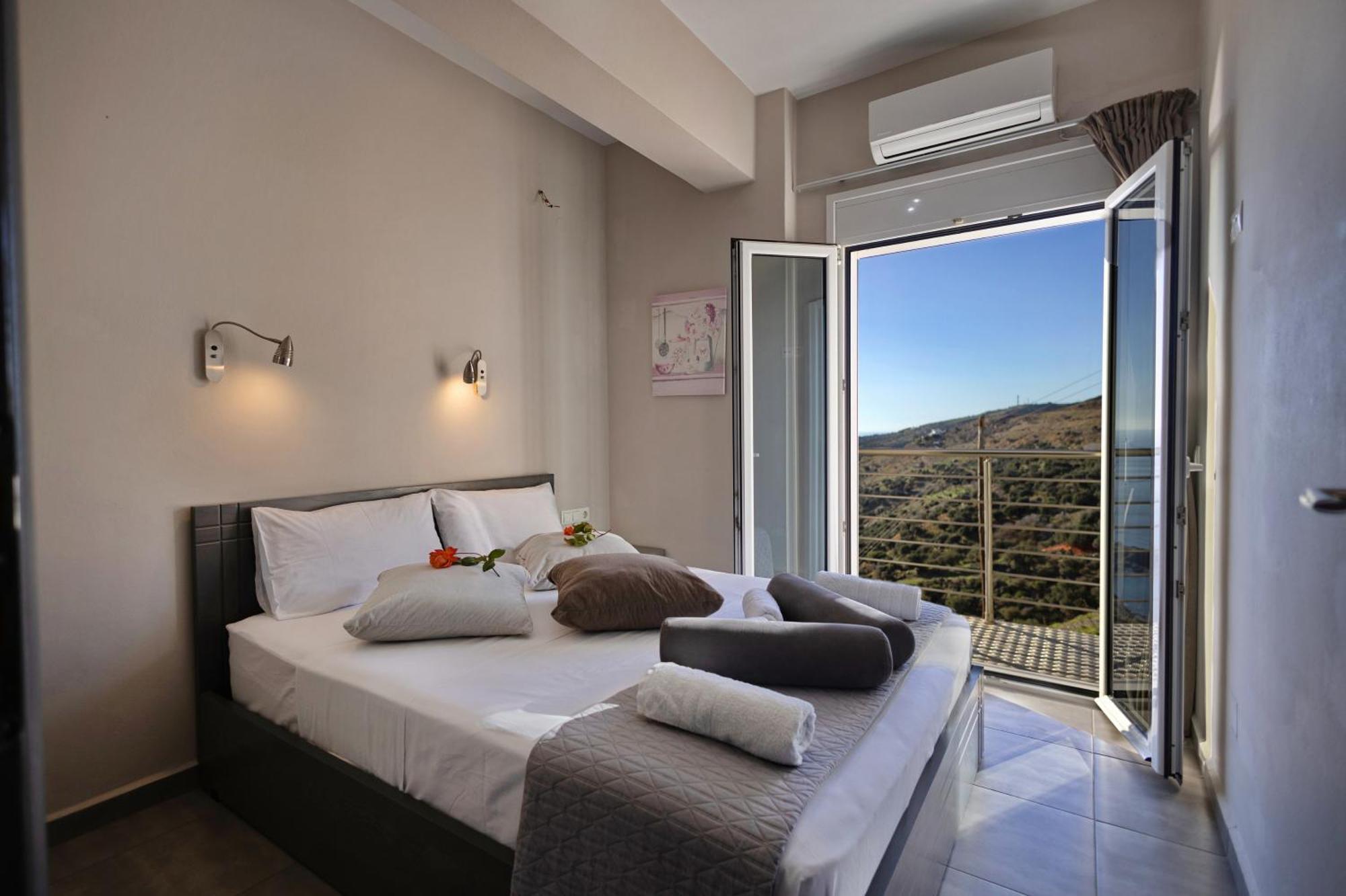 Akrotiri Panorama- Luxury Rental Apartments With Sea View روداكينو المظهر الخارجي الصورة