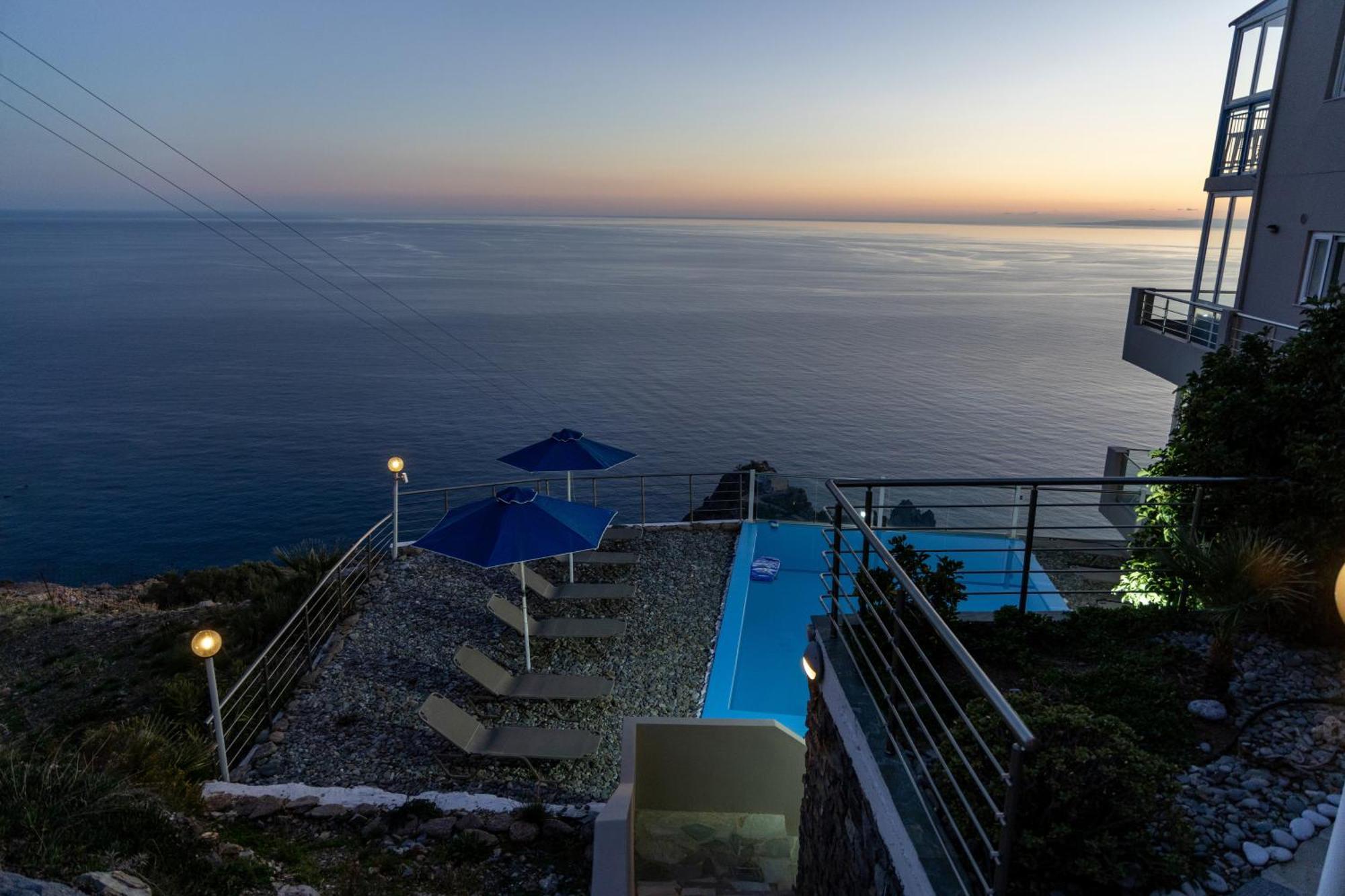 Akrotiri Panorama- Luxury Rental Apartments With Sea View روداكينو المظهر الخارجي الصورة