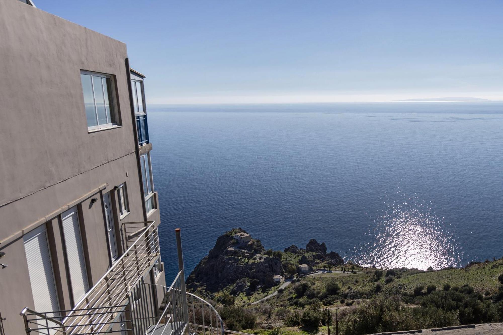 Akrotiri Panorama- Luxury Rental Apartments With Sea View روداكينو المظهر الخارجي الصورة