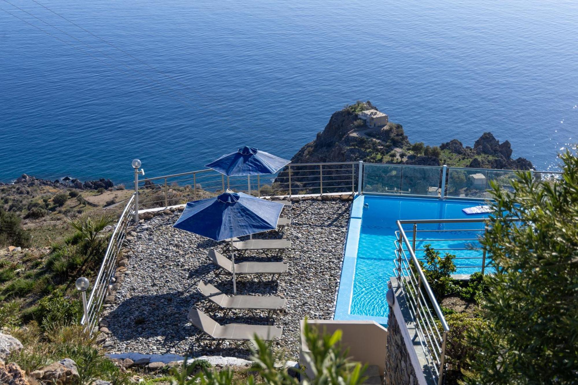 Akrotiri Panorama- Luxury Rental Apartments With Sea View روداكينو المظهر الخارجي الصورة