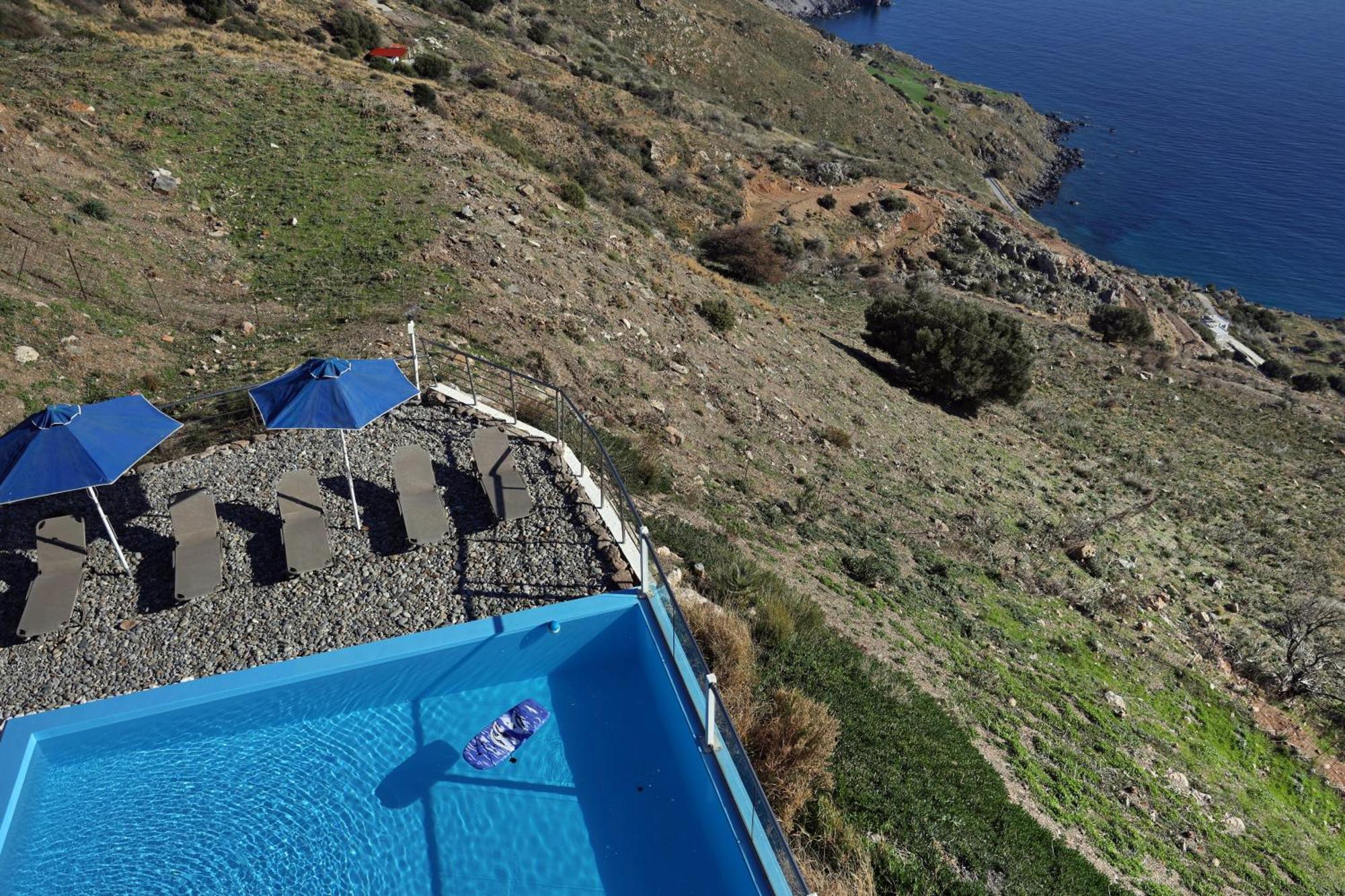 Akrotiri Panorama- Luxury Rental Apartments With Sea View روداكينو المظهر الخارجي الصورة