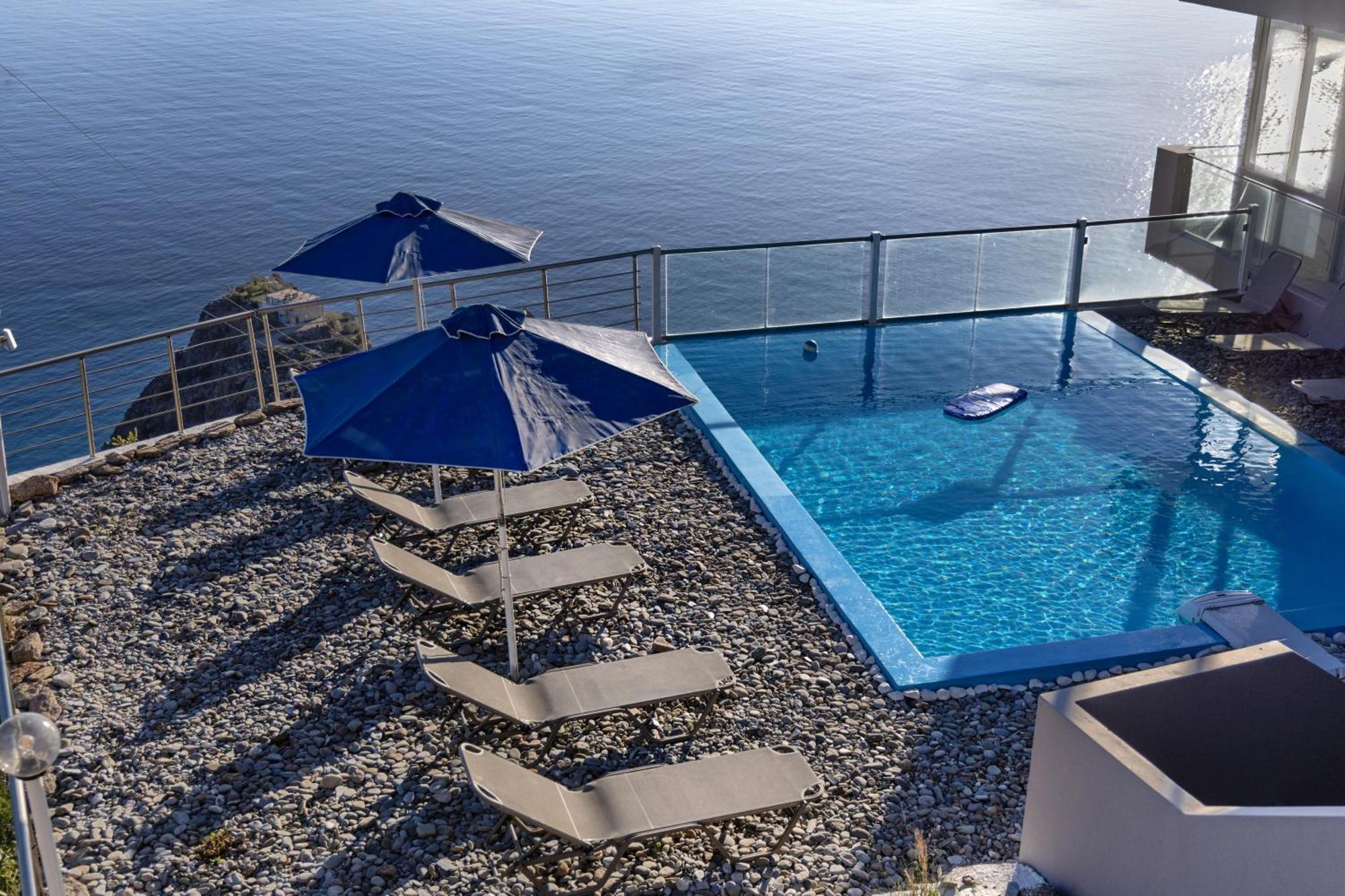 Akrotiri Panorama- Luxury Rental Apartments With Sea View روداكينو المظهر الخارجي الصورة