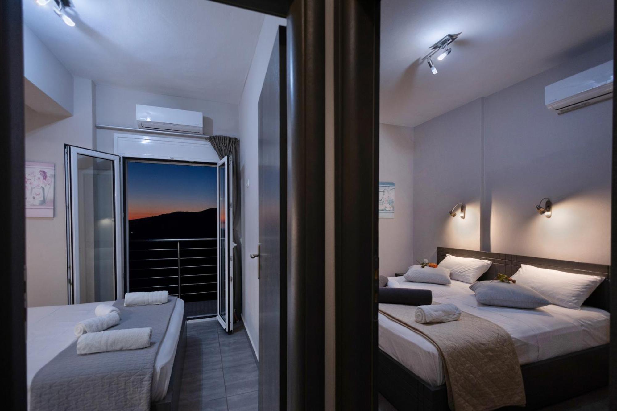 Akrotiri Panorama- Luxury Rental Apartments With Sea View روداكينو المظهر الخارجي الصورة