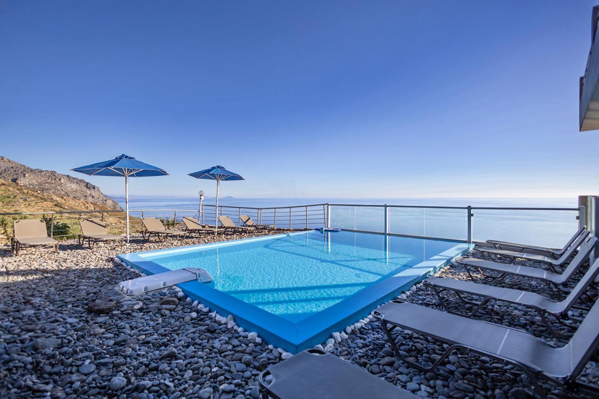 Akrotiri Panorama- Luxury Rental Apartments With Sea View روداكينو المظهر الخارجي الصورة