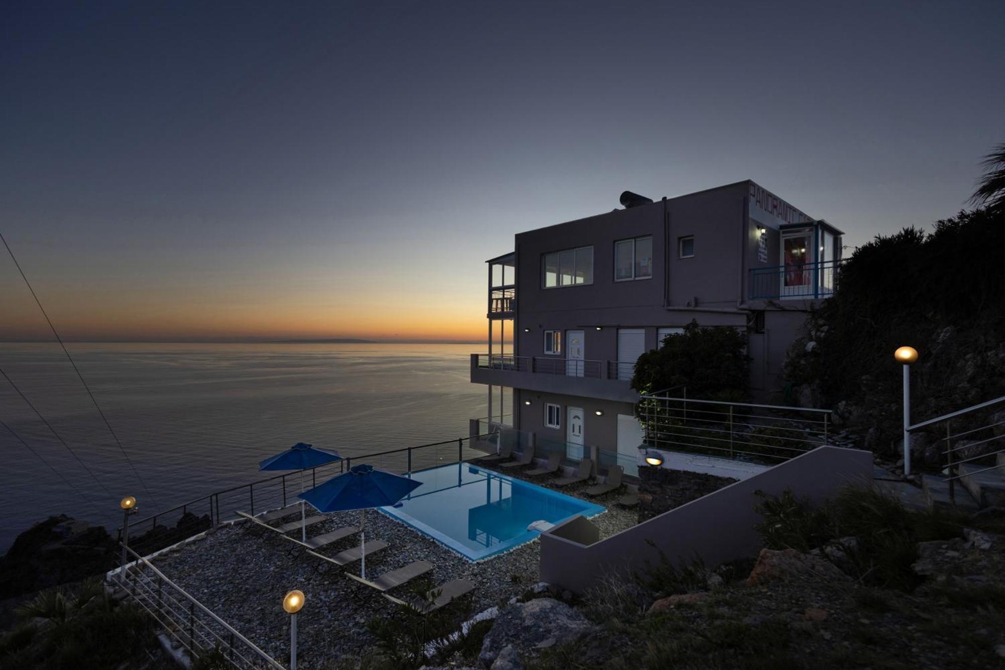 Akrotiri Panorama- Luxury Rental Apartments With Sea View روداكينو المظهر الخارجي الصورة