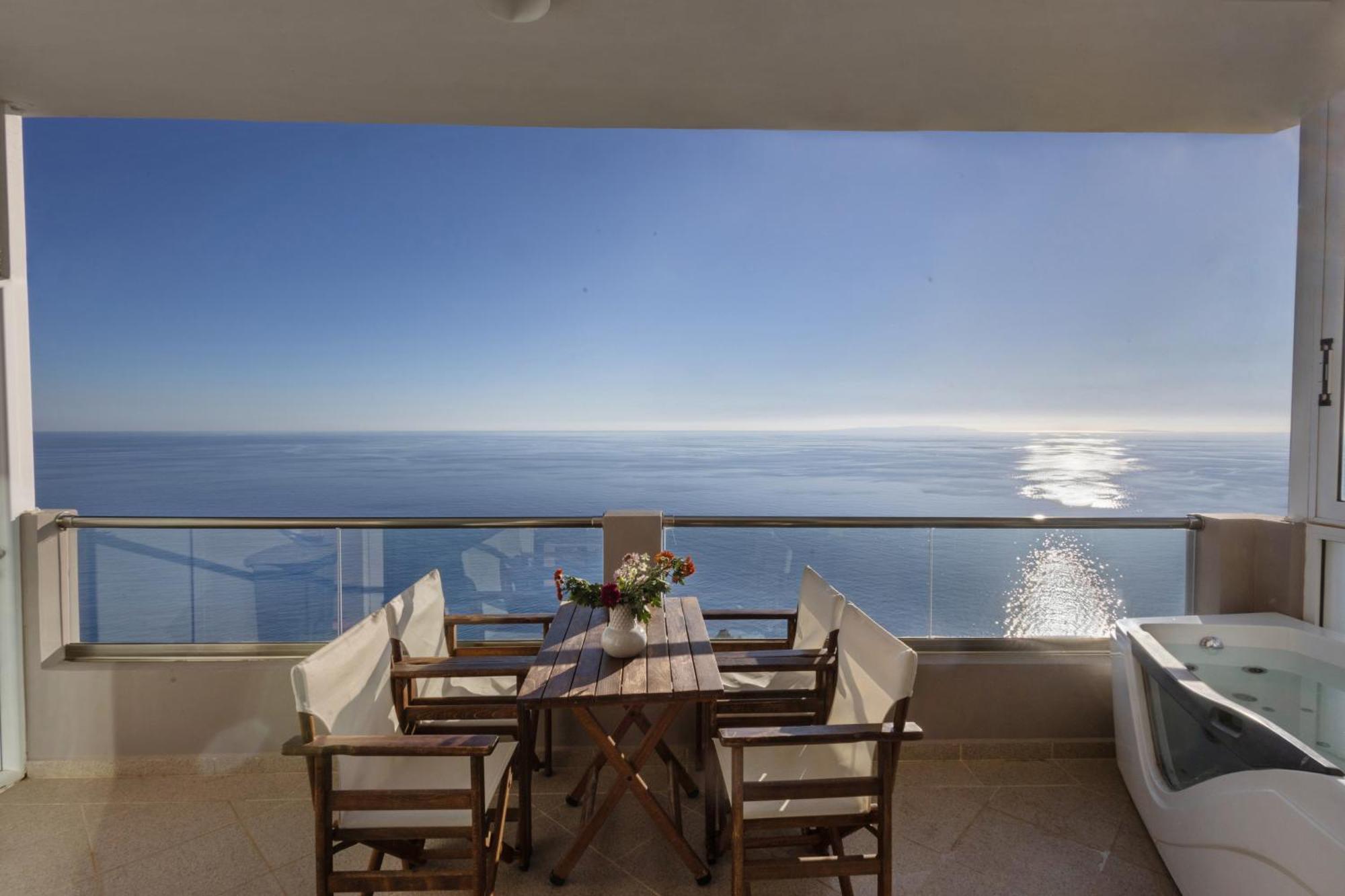 Akrotiri Panorama- Luxury Rental Apartments With Sea View روداكينو المظهر الخارجي الصورة