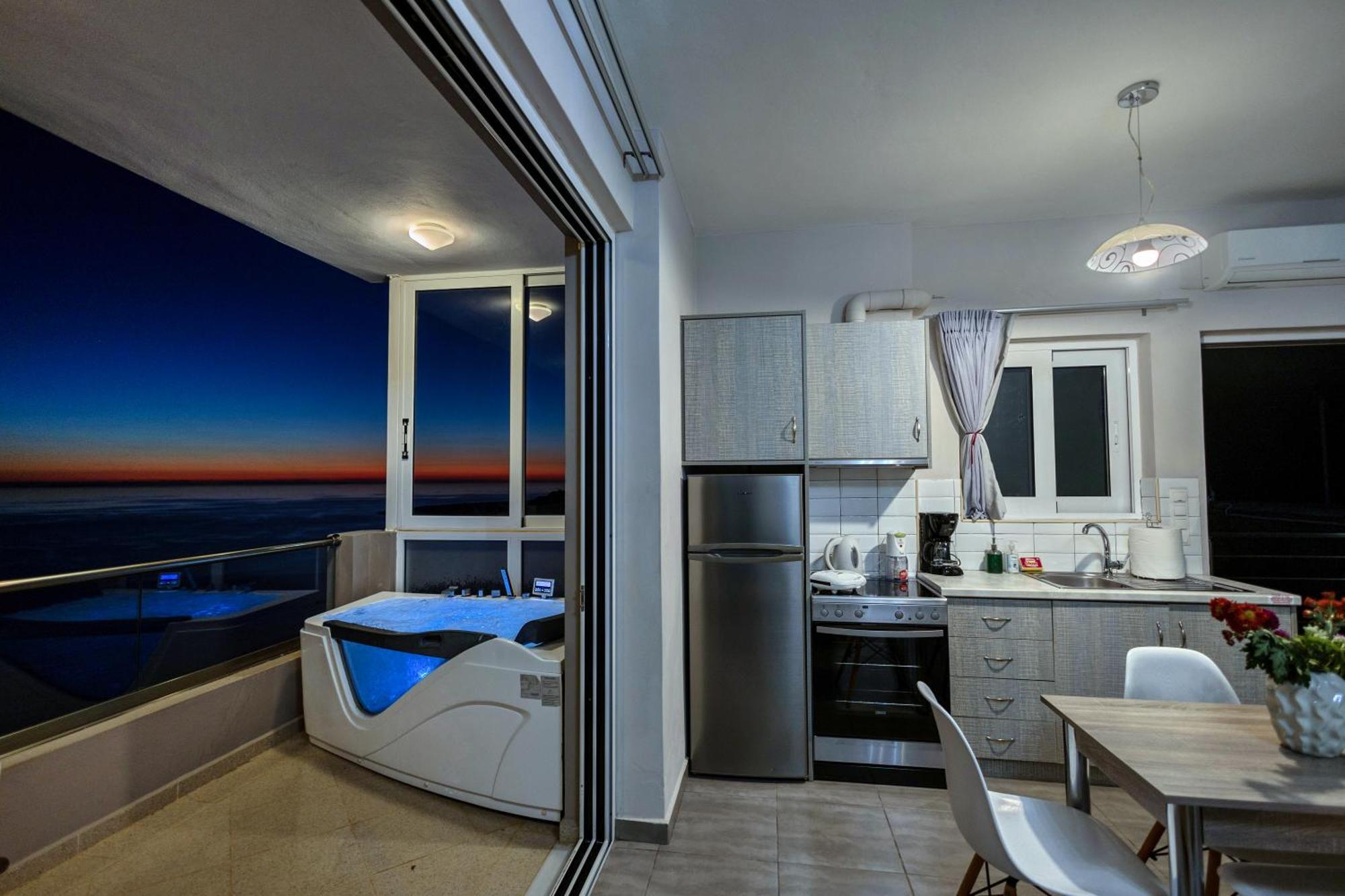 Akrotiri Panorama- Luxury Rental Apartments With Sea View روداكينو المظهر الخارجي الصورة